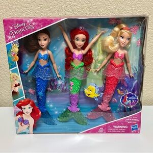 NEW IN BOX✨ Disney Princess Ariel and Sisters 3 Doll Gift Set The Little Mermaid
